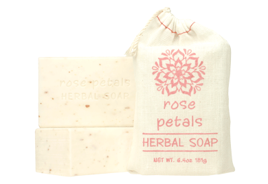 Greenwich Bay Soap, Rose Petals, 6 oz Bar